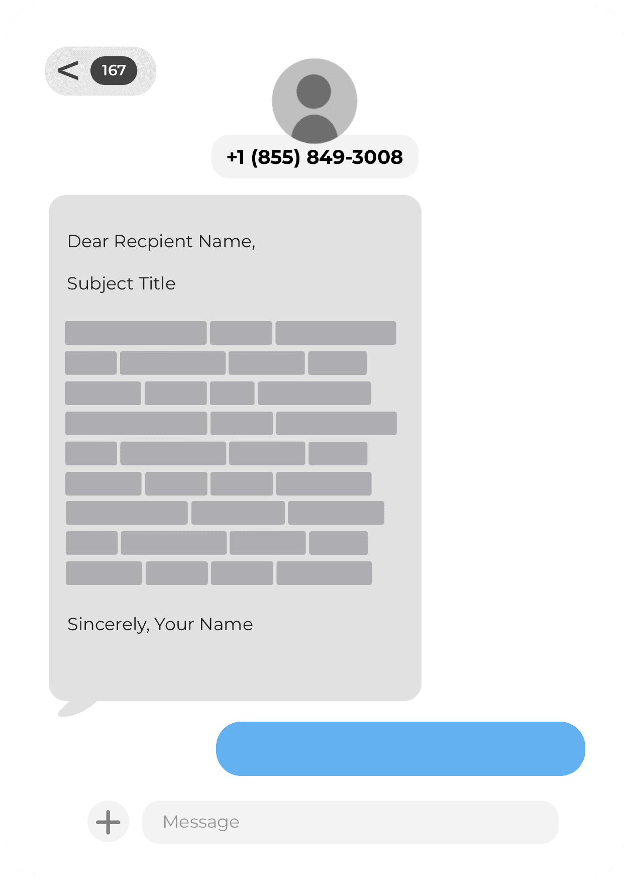 Example Shield Message Text